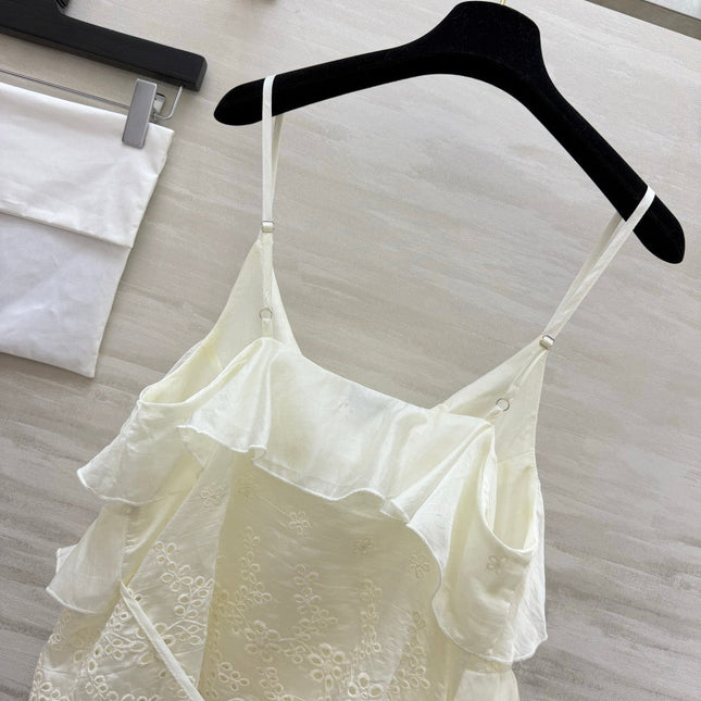 CHANEL 26S RUFFLE CAMI TOP 1471