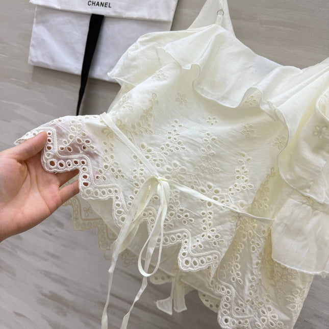 CHANEL 26S RUFFLE CAMI TOP 1471
