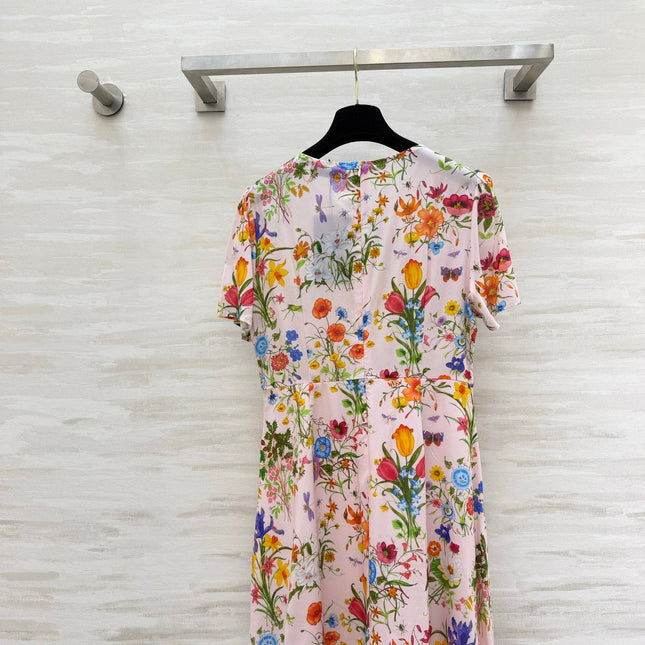 GUCCI 26S SHORT-SLEEVE MINI DRESS 398