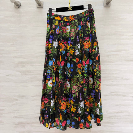 GUCCI 26S PLEATED MIDI SKIRT 397