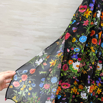 GUCCI 26S PLEATED MIDI SKIRT 397