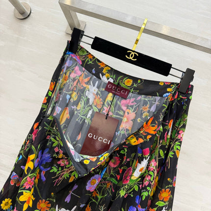 GUCCI 26S PLEATED MIDI SKIRT 397