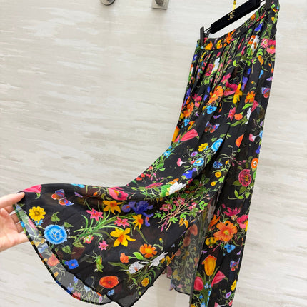 GUCCI 26S PLEATED MIDI SKIRT 397