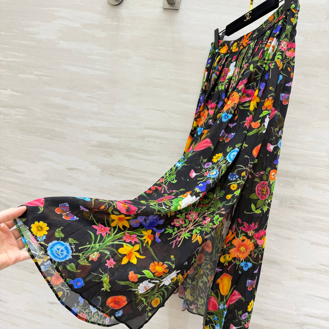 GUCCI 26S PLEATED MIDI SKIRT 397