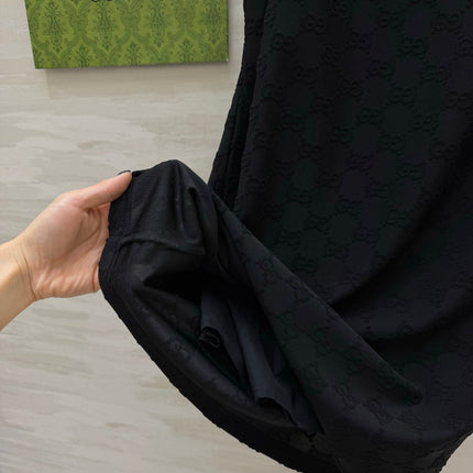 GUCCI 26S SLEEVELESS BLACK DRESS 396