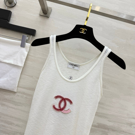 CHANEL 26S KNIT CAMISOLE TOP 1443