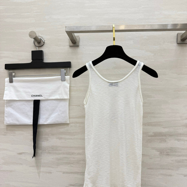 CHANEL 26S KNIT CAMISOLE TOP 1443