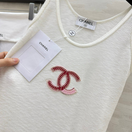 CHANEL 26S KNIT CAMISOLE TOP 1443