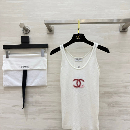 CHANEL 26S KNIT CAMISOLE TOP 1443
