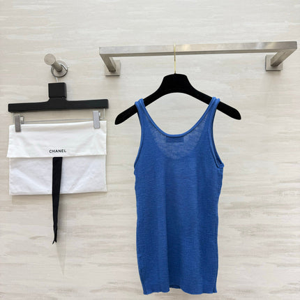 CHANEL 26S KNIT CAMISOLE TOP 1442