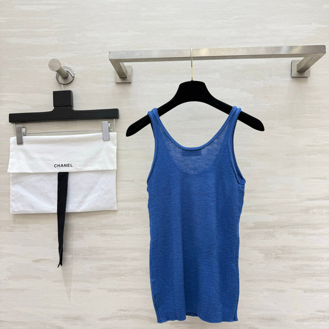 CHANEL 26S KNIT CAMISOLE TOP 1442