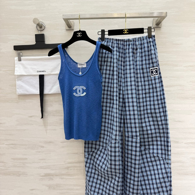 CHANEL 26S KNIT CAMISOLE TOP 1442
