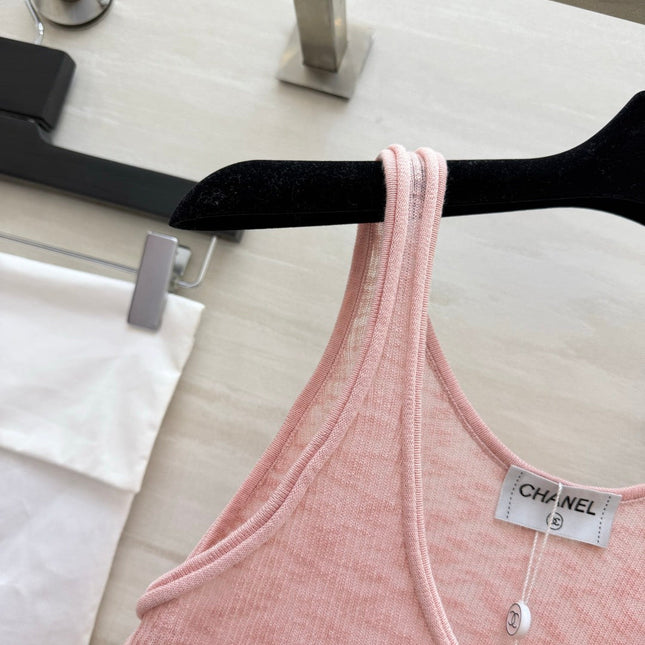 CHANEL 26S KNIT CAMISOLE TOP 1441
