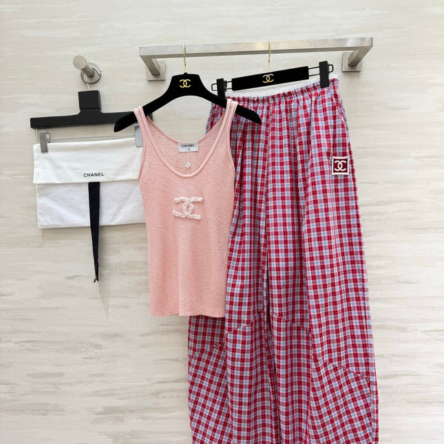 CHANEL 26S KNIT CAMISOLE TOP 1441
