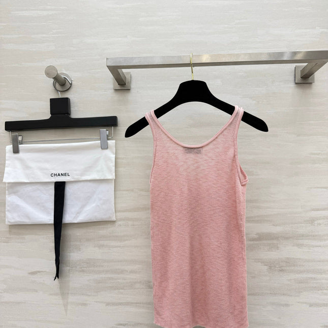 CHANEL 26S KNIT CAMISOLE TOP 1441