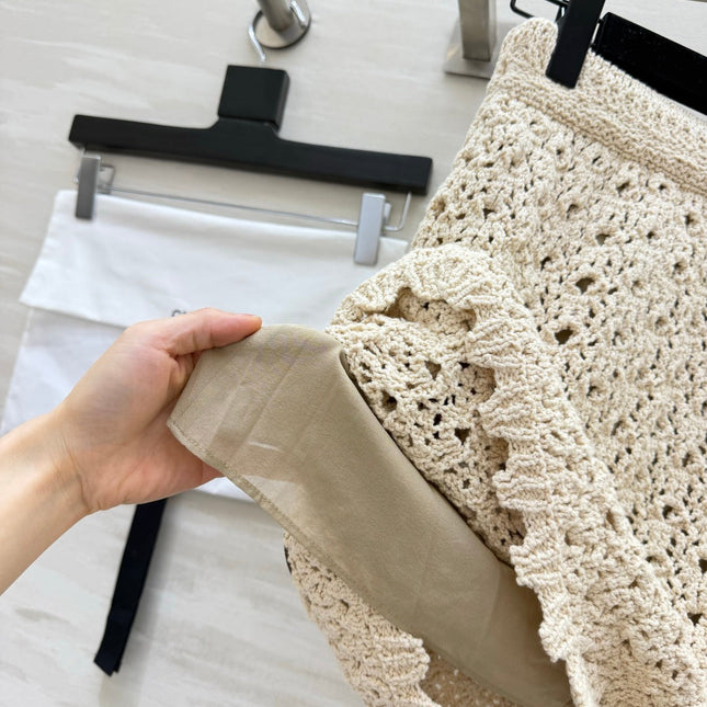 CHANEL 26S KNIT MIDI SKIRT 1423