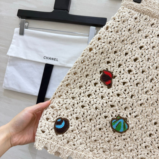 CHANEL 26S KNIT MIDI SKIRT 1423