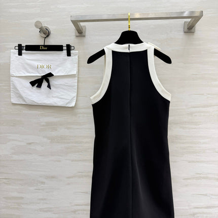 DIOR 26S SLEEVELESS A-LINE DRESS WITH BOW 1399