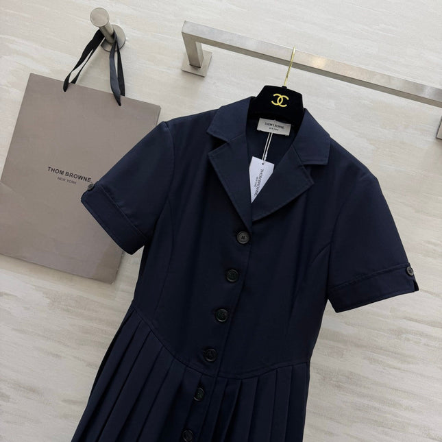 THOM 26S PLEATED DRESS STYLE 222