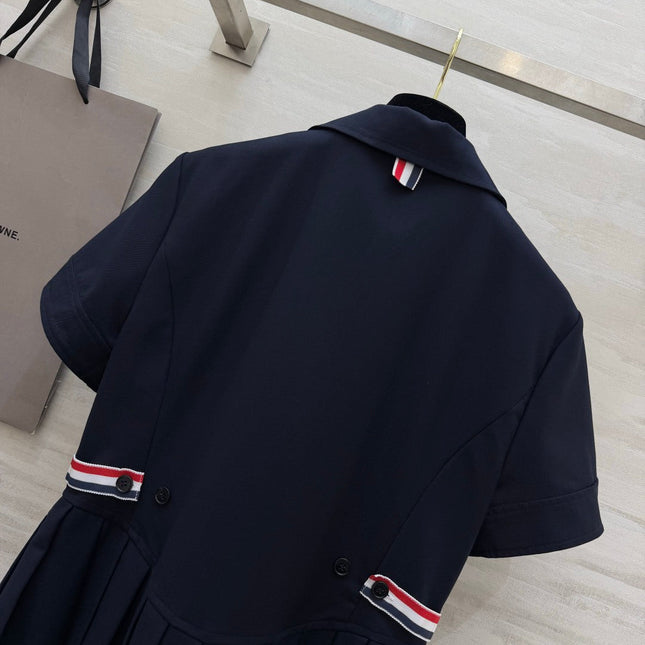 THOM 26S PLEATED DRESS STYLE 222
