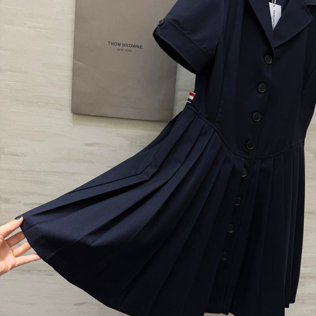 THOM 26S PLEATED DRESS STYLE 222