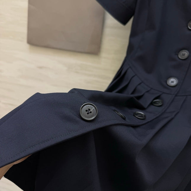 THOM 26S PLEATED DRESS STYLE 222