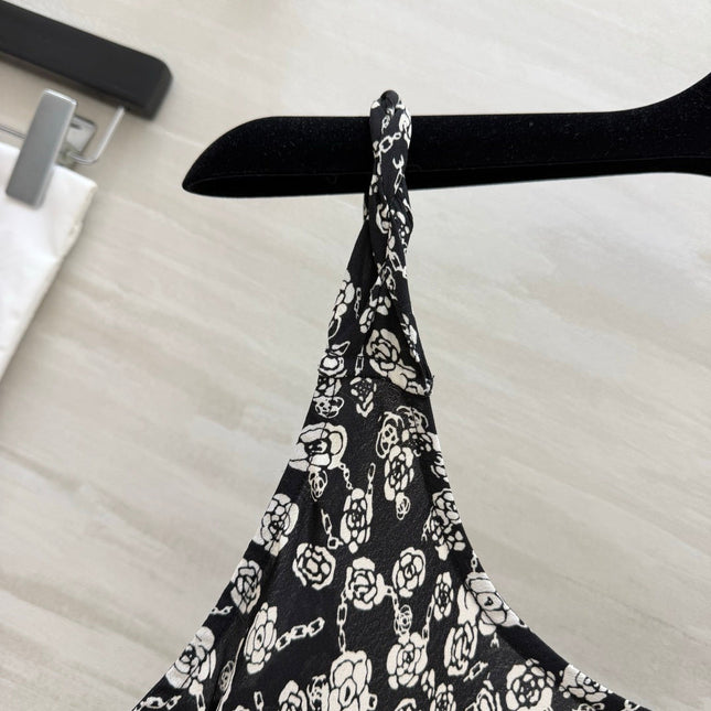 CHANEL 26S FLORAL MAXI SLIP DRESS 1330
