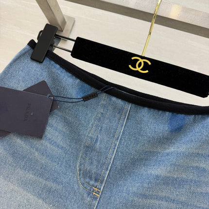PRADA 26S DENIM SHORTS 1052