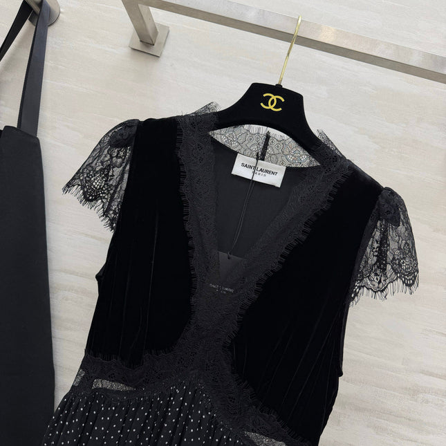 YSL 26S MAXI DRESS 460