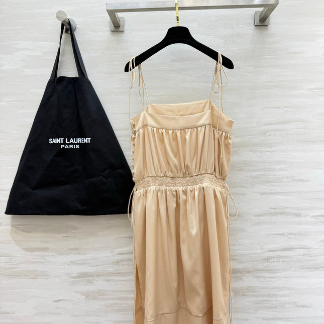 YSL 26S STRAP SLIP DRESS 459