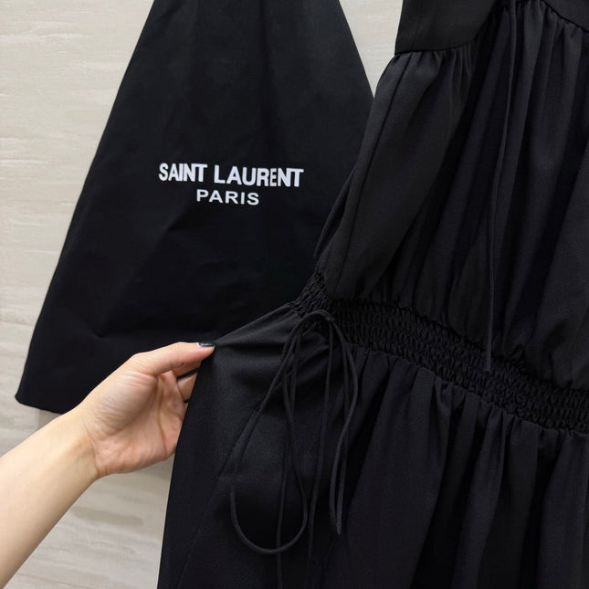 YSL 26S STRAP SLIP DRESS 458