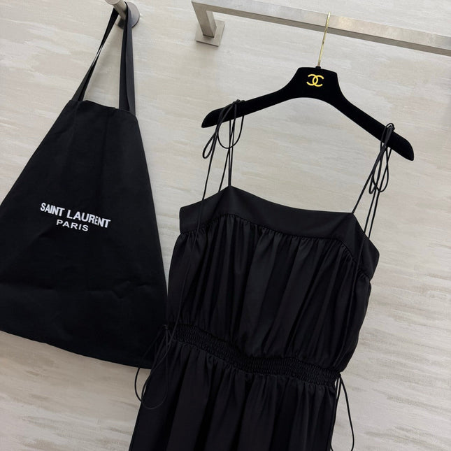 YSL 26S STRAP SLIP DRESS 458
