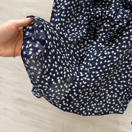 RALPH LAUREN 26S PRINTED SILK SHIRT 759