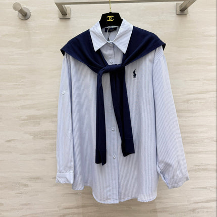 RALPH LAUREN 26S STRIPED SHIRT 708