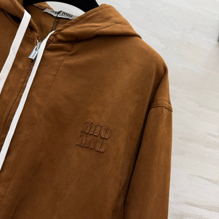 MIUMIU 26S HOODED JACKET 1601