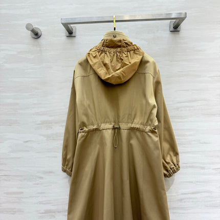 MONCLER 26S HOODED LONG COAT 775