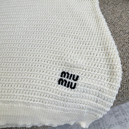MIUMIU 26S SLEEVELESS KNIT DRESS STYLE 1110