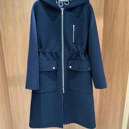 HERMES 25S WOOL COAT 102