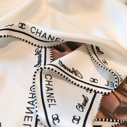 CHANEL 26S SCARF 160 IN SILK 511100