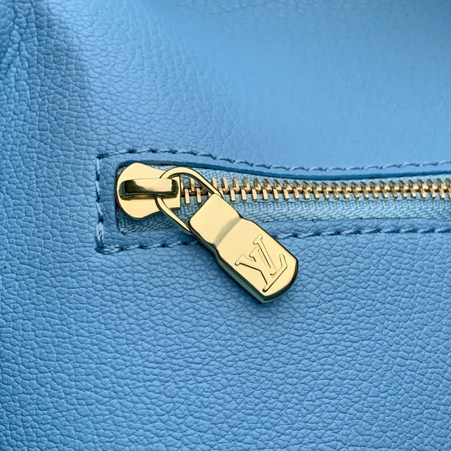 VIVIENNE 27 IN BROWN MONOGRAM COATED CANVAS GOLD LOCK