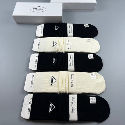 PRADA 26S CREW SOCKS 893687 (1 BOX)