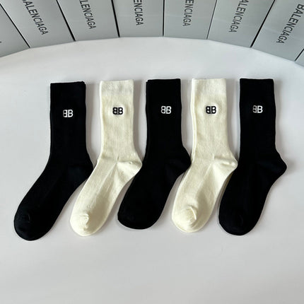 BALENCIAGA 26S CREW SOCKS 263815 (1 BOX)