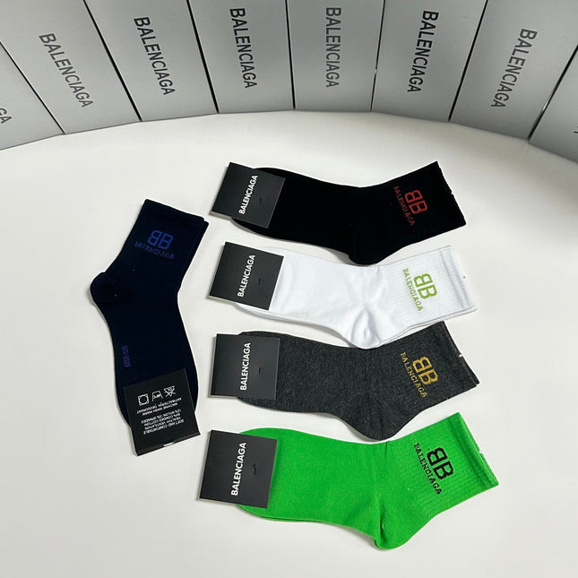 BALENCIAGA 26S ANKLE SOCKS 270753 (1 BOX)