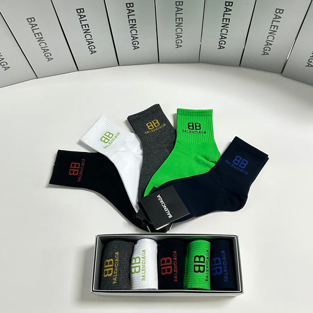 BALENCIAGA 26S ANKLE SOCKS 270753 (1 BOX)