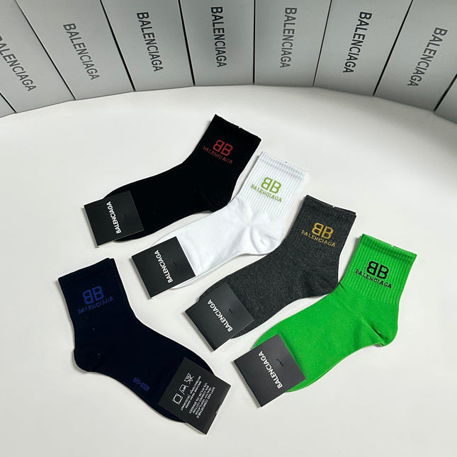 BALENCIAGA 26S ANKLE SOCKS 270753 (1 BOX)