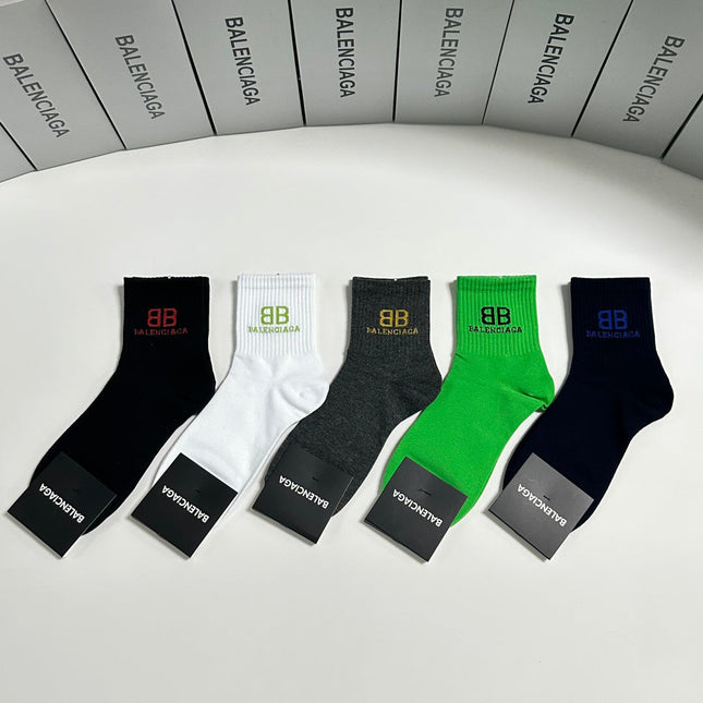 BALENCIAGA 26S ANKLE SOCKS 270753 (1 BOX)