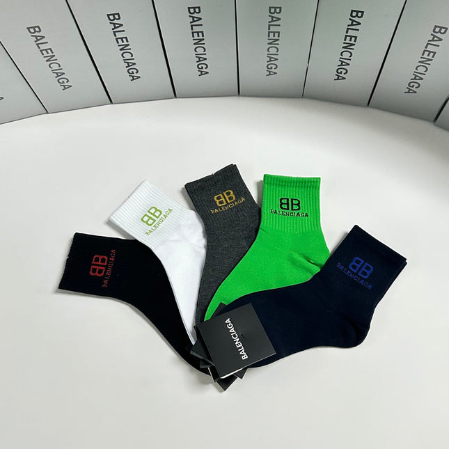 BALENCIAGA 26S ANKLE SOCKS 270753 (1 BOX)