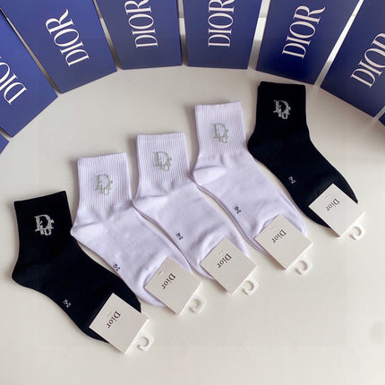 DIOR 26S ANKLE SOCKS 341901 (1 BOX)