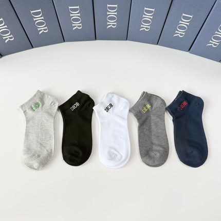 DIOR 26S ANKLE SOCKS 415703 (1 BOX)