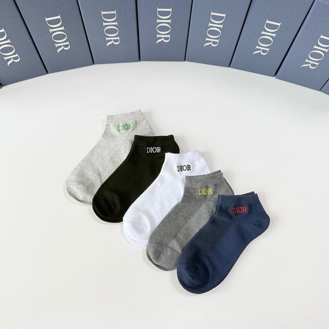 DIOR 26S ANKLE SOCKS 415703 (1 BOX)